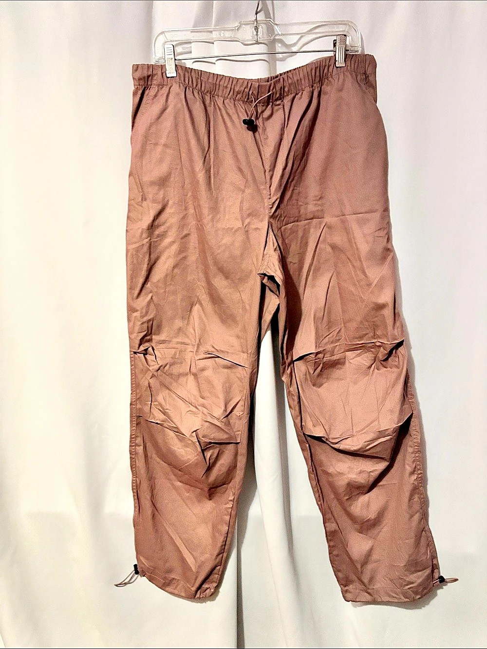 No Boundaries Women's Cotton Cargo Joggers Size Medium Like New